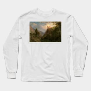 The Monastery of San Pedro (Our Lady of the Snows) by Frederic Edwin Church Long Sleeve T-Shirt